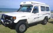 Go 4WD 3 Berth Pop Top Toyota camper rental australia