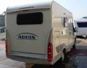 Zebra-Caravan Adria 590 Compact campervan rental germany