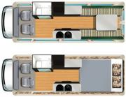 Apollo Motorhomes AU - Flex Euro Tourer 2 Berth motorhome rental sydney