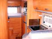 Zebra-Caravan Adria 660 SP campervan rental germany