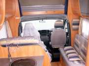 Zebra-Caravan Adria 660 SP campervan rental germany