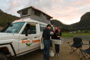 Britz Campervan Rentals AU 2 Berth - Challenger 4WD motorhome tasmania