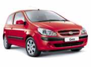 Hyundai Getz 3 Door Hatch car hire queensland