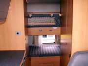 Zebra-Caravan Adria A 576 DK campervan rental germany