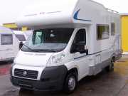 Zebra-Caravan Adria A 576 DK campervan rental germany