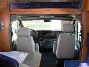 Zebra-Caravan Adria 697 SL campervan rental germany