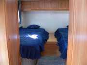 Zebra-Caravan Adria 697 SL campervan rental germany