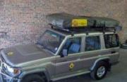 Toyota Land Cruiser 4X4 camper hire south africa