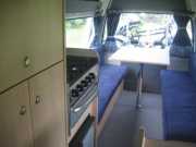 Go Birdz Campers NZ Toyota Hiace semi Hi Top 1999 new zealand camper van hire