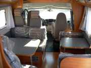 Zebra-Caravan Adria 690 DK motorhome rental germany