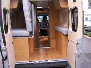 Zebra-Caravan Adria Van TWIN motorhome rental germany