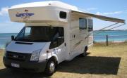 Go Camper Deluxe Ford 6 Berth - Manual campervan perth