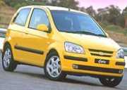 Hyundai Getz or similar car hire queensland