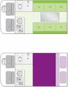 Jucy Campervan Rentals NZ 2 Berth Jucy Chaser new zealand camper van hire