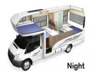 Serenity Motorhome Holidays Serenity 6 Berth motorhome rental australia