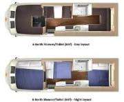 Serenity Motorhome Holidays Serenity 6 Berth motorhome rental australia