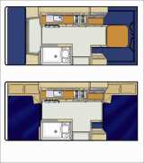 Britz Campervan Rentals AU 4 Berth - Explorer motorhome tasmania