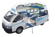 Backpacker Campers AU 4 Berth Warrior campervan rental melbourne