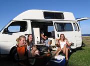 4 Seater Campervan campervan hire - brisbane