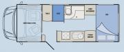 Energi Campers Tasmania 4 Berth Delux Motorhome motorhome hire tasmania