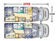 Star Drive France - Unlimited km Category A - Sky 20/Optimist  or similar motorhome rental france