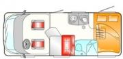 Type B - LMC Breezer A 584 G campervan rental germany