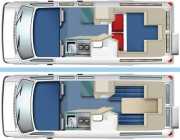 Real Value RV Rental B - 19 Van Camper motorhome rental los angeles