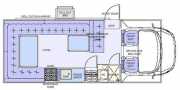 Adventure Motorhomes NZ 6 Berth Fiat Super Cruiser (6BFIA) motorhome rental new zealand
