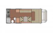 Abuzzy 2 Berth Grand campervan hire - new zealand