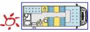 Irish Camper Vans Autoroller 7 - 3 Berth ireland rv rental