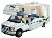 Apollo RV USA 22ft Class C - Happy Explorer rv rental usa