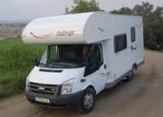 Calcamper 6 Berth (long) - Genesis 43 motorhome rental spain