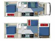 Apollo RV USA 27ft Class C - Eclipse Camper rv rental usa