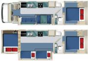 Apollo RV USA 31ft Class C - US Wanderer motorhome rental los angeles
