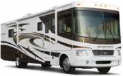 37'Luxury Class A with 3 Slides & 2 Bathrooms motorhome rental - usa