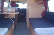 Go Camper Go Transit 2 Berth Deluxe S&T motorhome hire australia
