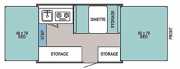 American Dream Vacations - San Antonio Tent Trailer - Standard w/AC 2106 Starcraft rv rental usa